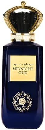 Ard Al Zaafaran Midnight Oud Eau De Parfum Spray for Unisex, 3.4 Ounce