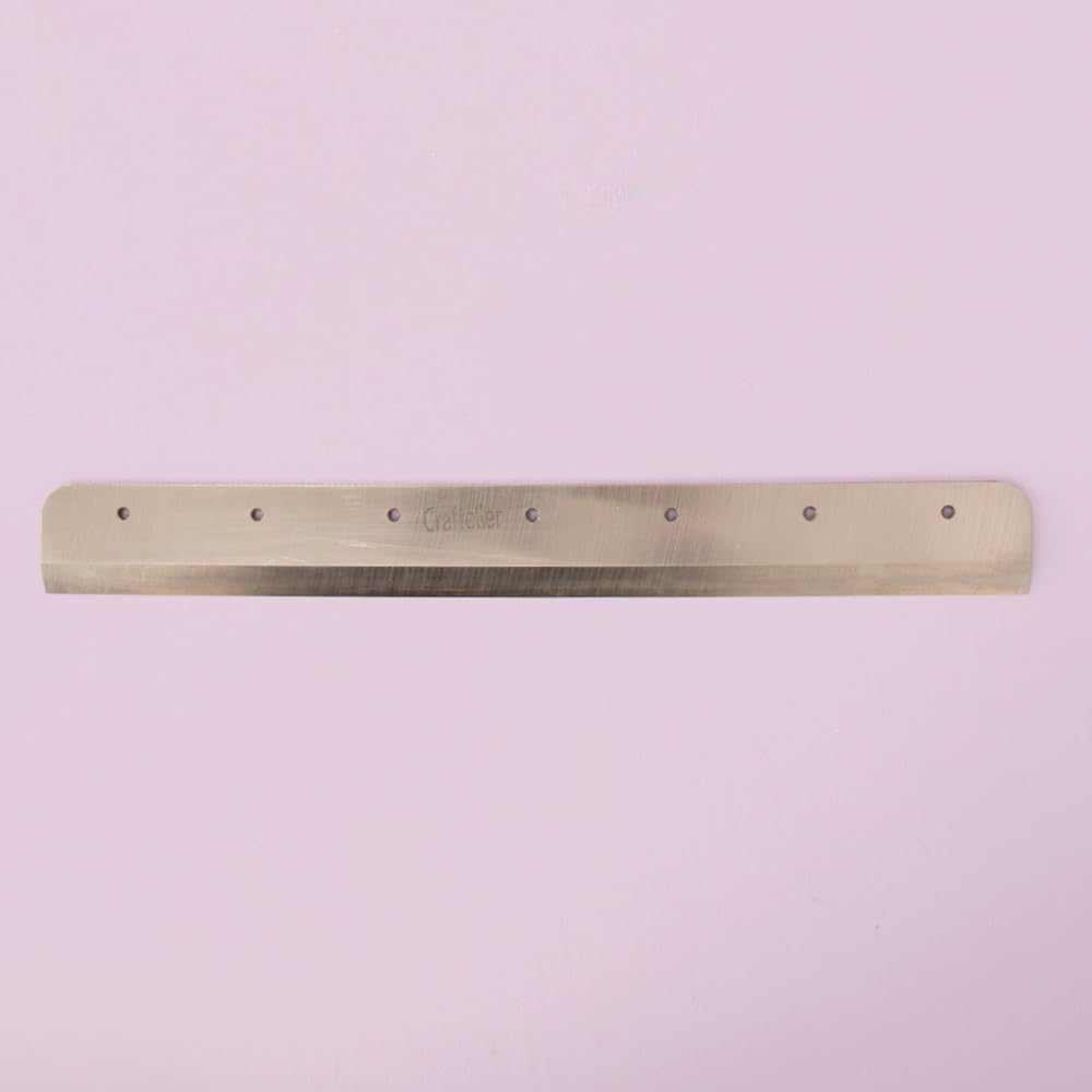 Craftelier - Replacement Blade for A4 Paper Cutter, 37.5 cm Heavy Duty Steel for Industrial Guillotine, Cutting Blade Replacement for Offices, Schools, Printers or Copisteries - Image 2