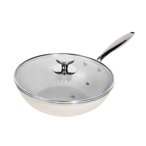 Wok con recubrimiento antiadherente y tapa transparente miniatura 6