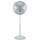 Good Housekeeping All-Metal (92654-BW) Oscillating 16' Conference Room Pedestal Stand Fan (Breezewave)