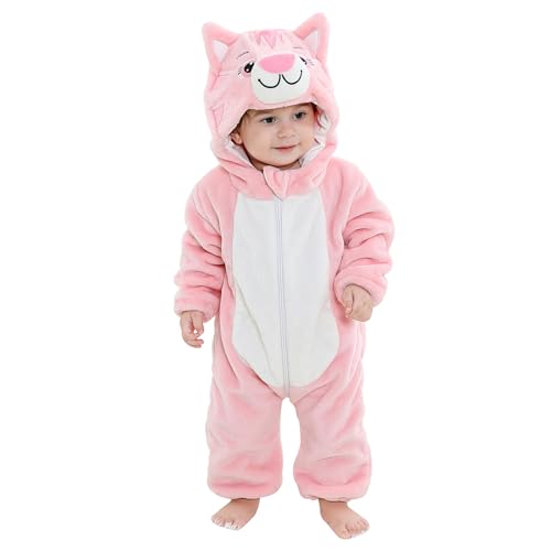 Disfraz de bebé animal para niño con capucha