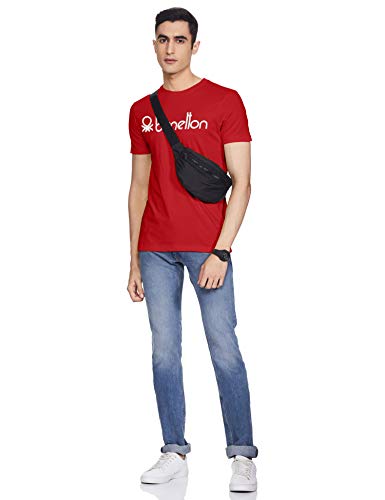 Image of United Colors of Benetton Men's Cotton Regular Fit T-Shirt