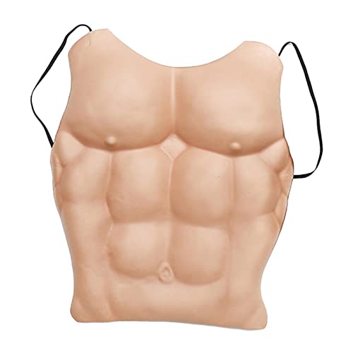 Image of CALANDIS Funny Fake Muscle Chic Gift Lifelike for Halloween Outdoor Costume Parties