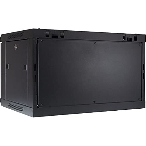 Inter-Tech SMA-6406 6U rack monté sur le mur noir en acier robuste durable
