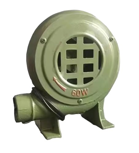 chenzhen Caldera, secador de Pelo, soplador de Barbacoa de 60 W, Motor de Cobre Puro, Encendedor de Camping, bajo Ruido, Velocidad Ajustable al Aire Libre