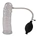 Produktbild FRÖHLE PP022 Anatomische Penispumpe XXL, glasklar 1er Pack (1 x 1 Stück), Vakuumpumpe für den Mann
