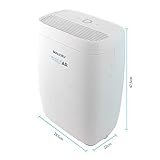 Purificador de Ar Mallory Respirar – 70m² de Alcance, 350m³/h CADR, Filtro HEPA13, 3 Funções Inteligentes, Sensor de Poeira e Indicador de Qualidade do Ar - Bivolt glide