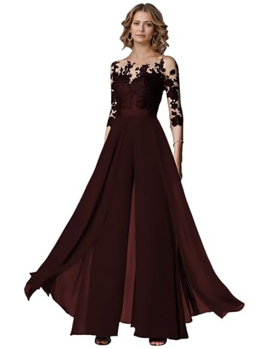 Elegant Women's Wedding Guest Jumpsuits Outfits Evening Party for Formal