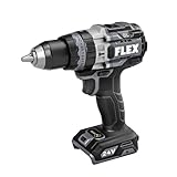 FLEX 24V Brushless Cordless 1/2-Inch 1,400 In-Lbs Torque 2-Speed Hammer Drill Turbo Mode Tool Only, Battery and Charger Not Included - FX1271T-Z