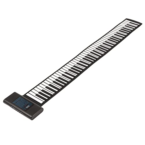 Piano Enroulable, 88 Touches Pliable Clavier Piano MIDI Portable avec PéDale D’extension Externe, Rechargeable Soft Roll… - Les Beatles, Paul McCartney, John Lennon, RIngo Starr, George Harrison Piano Enroulable, 88 Touches Pliable Clavier Piano MIDI Portable avec PéDale D'extension Externe, Rechargeable Soft Roll…