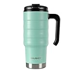 HAUSHOF Tazza Termica da Viaggio, Thermos Isolato 700ml in Acciaio Inox Senza BPA, a Doppia Parate Tenere Caldo e Freddo, Tazza da Caffè, Tè Riutilizzabile