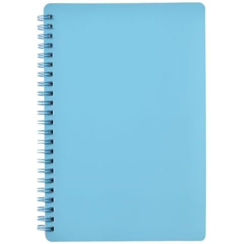 LEVOTIYER Spiral Notebook - Lined Journal Notebooks, 8.3'' x 6'', Classic Notebook with Thick Paper Cover