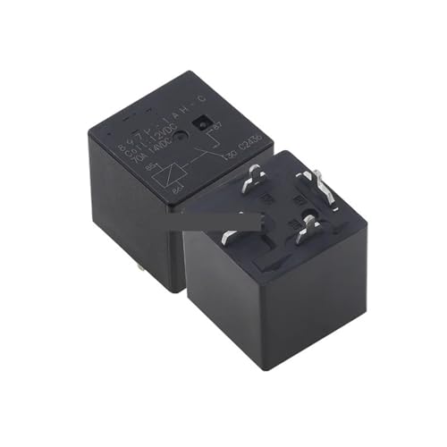 Relé 897P-1AH-C-12VDC de 4 pines y 70A para automoción