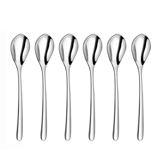 COUZON - Cuillère à café - Lot de 6 - Elixir - Acier inoxydable 18/10, Finition Miroir, Epaisseur 2.5 mm, Longueur 148 mm - Inox