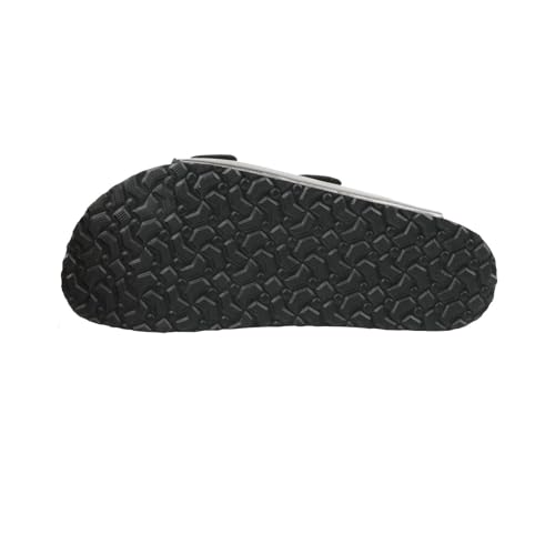 Image of Kids' 100% Genuine Leather Sandals - Comfortable Smart Foam Footbed, Adjustable Straps, Durable Non-Slip Sole and Stylish