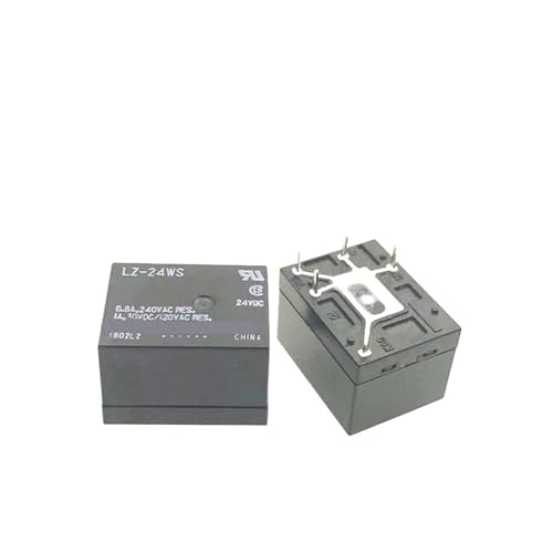 Relé LZ-24WB de 24 VCC y 5 pines modelo LZ-24HS para circuitos de control automotriz