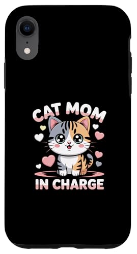 Cat Mom In Charge �X�}�z�P�[�X iPhone XR �p