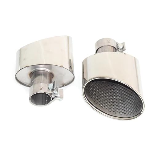 Embout de silencieux d'échappement inox pour voiture sport A5 A6
