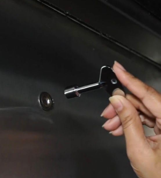 Image of Triangle Socket Spanner Key 2pcs for 9.5mm x 8.5mm Triangular Panel Lock Elevator Door key
