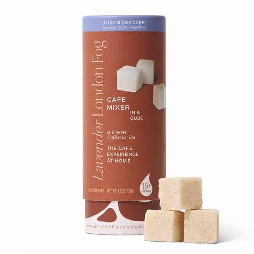 Lavender London Fog Sugar Cubes by Teaspressa - Delicious Lavender Fog Flavor...