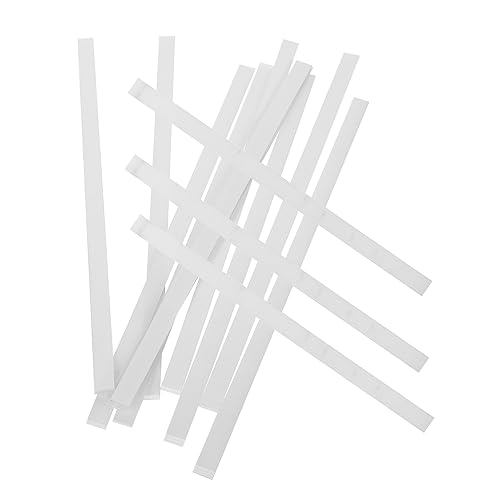 KICHOUSE Book Spine Glue Strips 30pcs Mesh Backing Adhesive Tape Versatile Bookbinding Tape for Contracts Textbooks