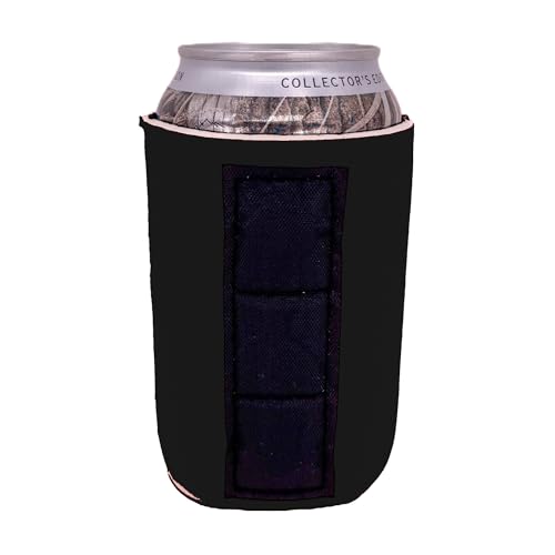 Blank Magnetic Can Coolie (10 Pack, Black)
