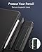 ESR iPad Air 13 Inch Case Keyboard (M3/M2, 2025/2024), Easy-Set Magnetic Stand, Portrait/Landscape Mode, Removable Case with Multi-Touch Trackpad, Rebound 360 Series, Black