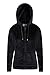 Produktbild Mountain Warehouse Snaggle Damen-Fleecejacke mit Kapuze, Winter Schwarz 52