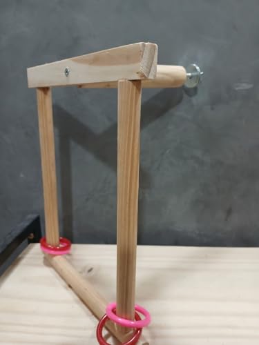 Poleiro de Madeira para Calopsita