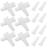 HOODANCOS 250 piezas Protector para Punta de Cuchillo Unidades Fundas Pequeñas Resistentes Antiarañazos para Cuchillas y Cubiertas Transparentes para Herramientas de Corte