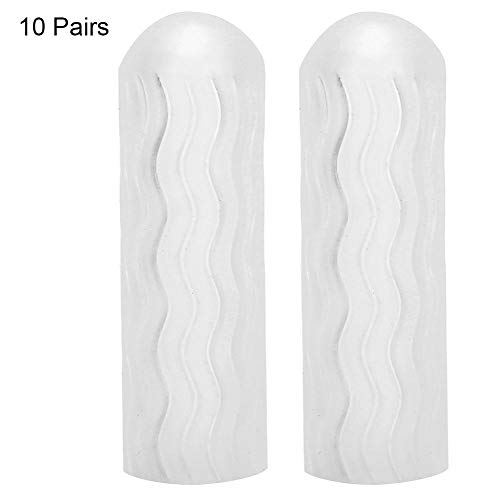 10 paar gel teenkap en beschermer, teenbeschermer, sportpijnverlichting van likdoorns, eelt, blaren, ingegroeide… - Afbeelding 5