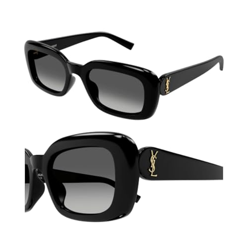 SAINT LAURENTSL SL M130 YSL Logo Oval Shape Sunglasses with eSHADES Luxury Eyewear Kit Bundle2