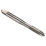 QUARKZMAN Maschine Gewindebohrer Spitze M6 x 1 Metrisch Spitzengewindeschneider M35 HSS-CO Universelle und Hochwertige Gewindebohrer Gelbgebrannte Oberfläche - 1 Stück