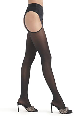 Wolford SERGIO ROSSI X Suspender Circular Knit Tights For Women