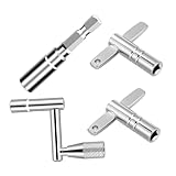 Drum Key Set, Speed Drum Key, Standard Drum Keys And Drill Bit Drum Key Tuner Percussion Hardware Tool for...