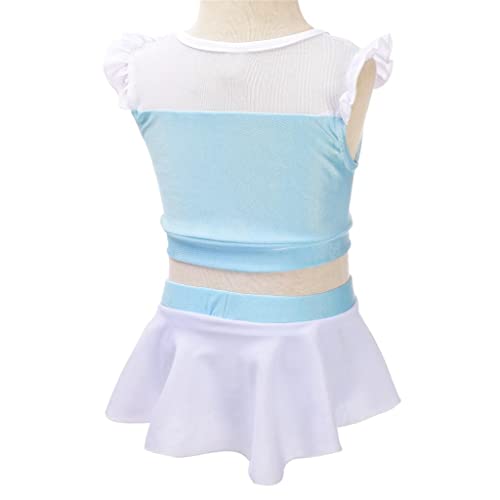 Image of Lito Angels Baby Little Girls Princess Swimming Costume Two-Pieces One Pieces Swimsuit Bathing Suit