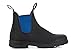 Blundstone 515 Stivali Chelsea in Pelle Blu Nera 4.5
