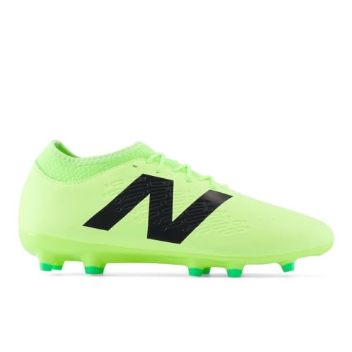 New Balance Unisex Tekela Magique FG V4+ Soccer Shoe, Bleached Lime Glo/Lime Leaf/Black, 13.5 US Men3