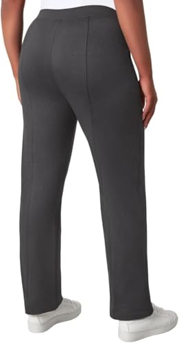 Mondetta Women's Pull-On Herringbone Straight Leg Pants2