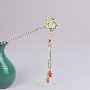 Jkhjfzsa VN1308 Wsuwka do Włosów z Kwiatami