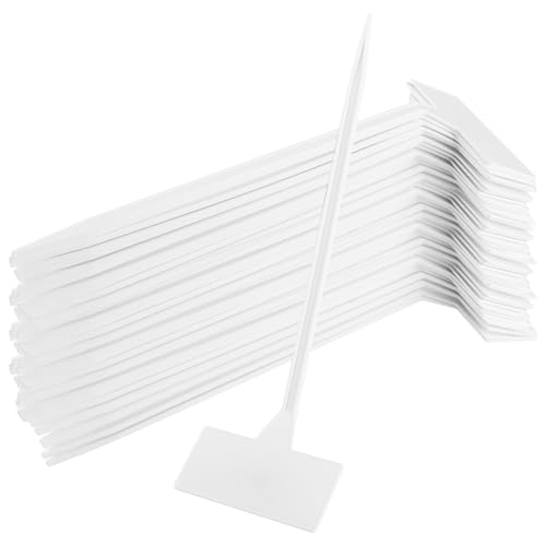 LDXDRU Lot de 60 étiquettes pour plantes - Résistantes aux intempéries - 30 cm - En plastique - Pour l'extérieur - Résistantes aux intempéries - Étiquettes pour plantes - Étiquettes pour légumes