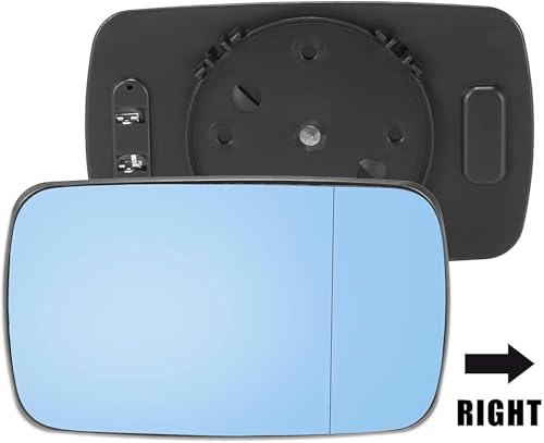 Verre de rétroviseur chauffant pour BMW E46 miroir de recul gauche ou droit