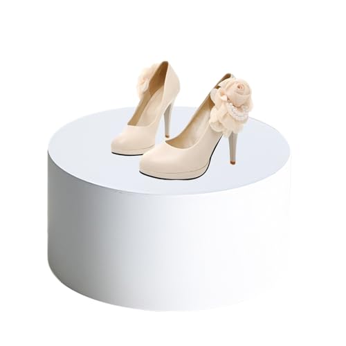 Présentoir rond pour bijoux et socle de mannequin facile à déplacer