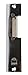 Rofu 3401-09 US26D Standard Duty Fail Safe Series, 24V DC, Satin Chrome, 1-1/4" x 5-7/8