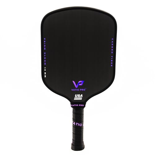 Vatic Pro Prism Carbon Fiber 16mm - Foam Injected Walls - Includes Paddle Cover (Bloom)