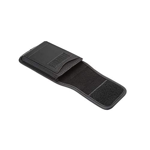 Housse de ceinture en cuir noir pour Tecno Mobile Phantom 9 finition haut de gamme - 3