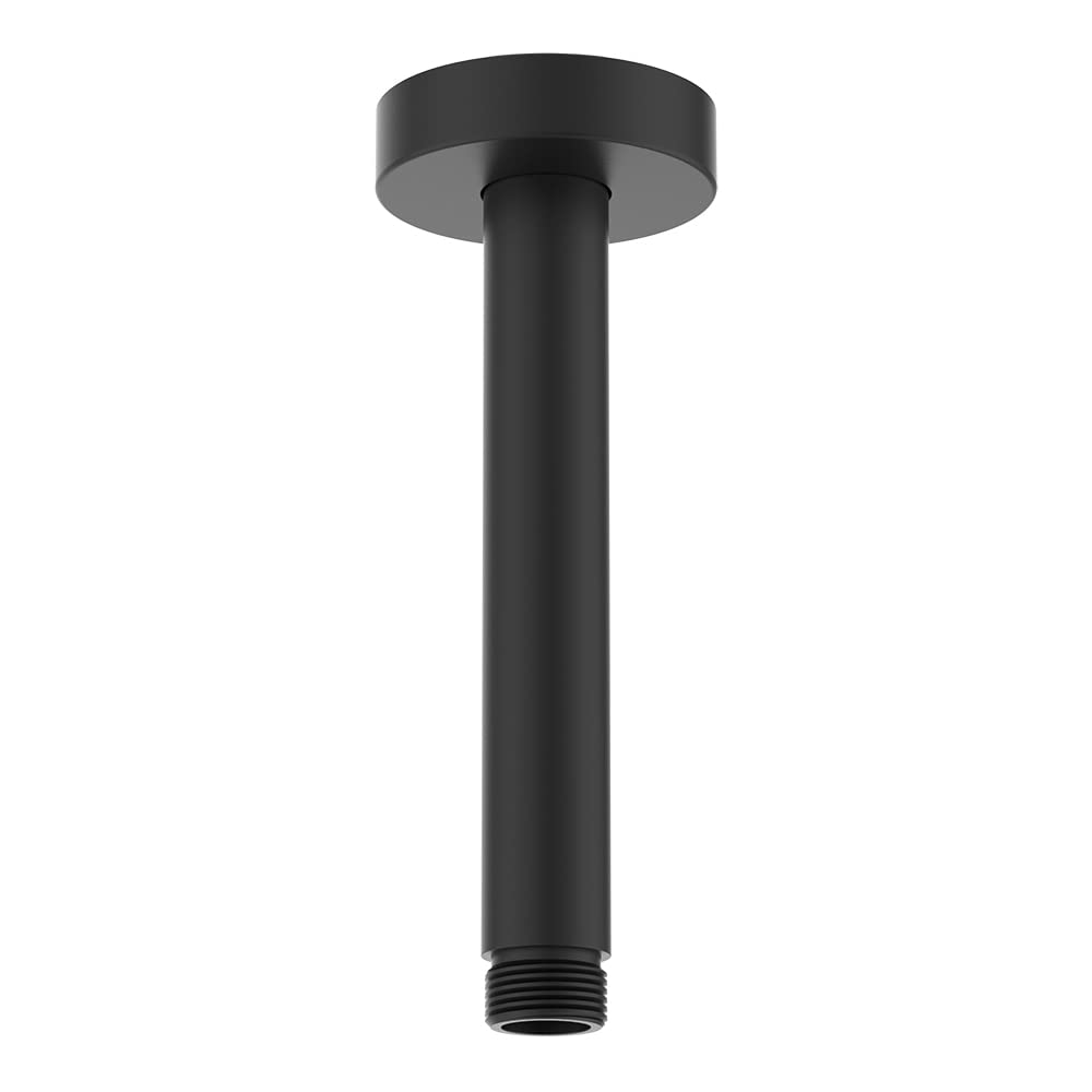 Ideal StandardIdealrain L1 150mm Ceiling Mounted Shower Head arm, B9446XG, Silk Black