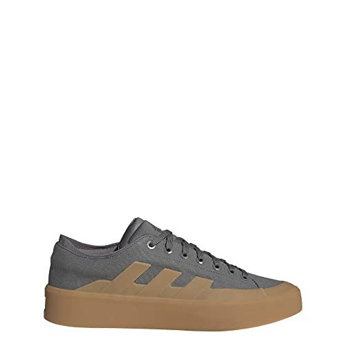 Image of adidas Mens Znsored Lace Up Sneakers Shoes Casual - Grey