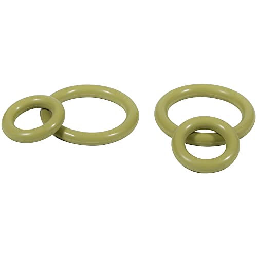 Bzsunway Yellow O-Ring Gaskets Kit for 1994-2003 Ford 7.3L Powerstroke Diesel Turbo Pedestal Compatible for E-350 E-450 Econoline Vans F750F-250 Super Duty