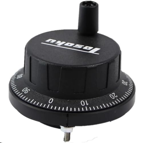 Codeur rotatif 80 mm volant à impulsions CNC noir 24V 4T 25P électronique manuel